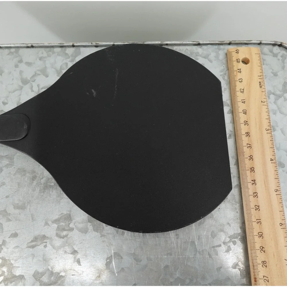Oneida Stainless Steel Spatula Wide Black Flexible Nylon Head Turner‎ 14.5 Inch